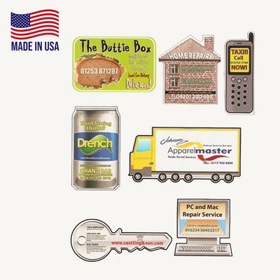 20 Mil Custom Shaped Magnet (3"x3")